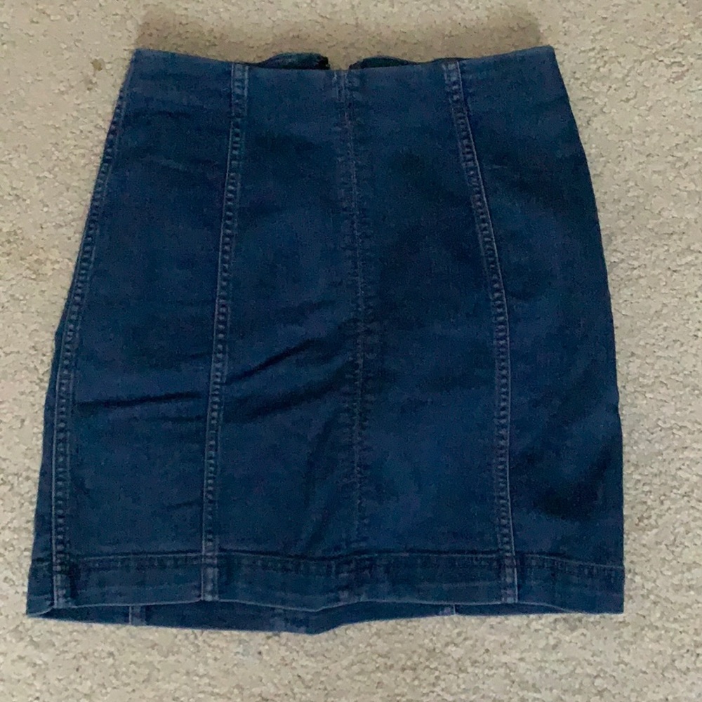 Free People Denim Skirt